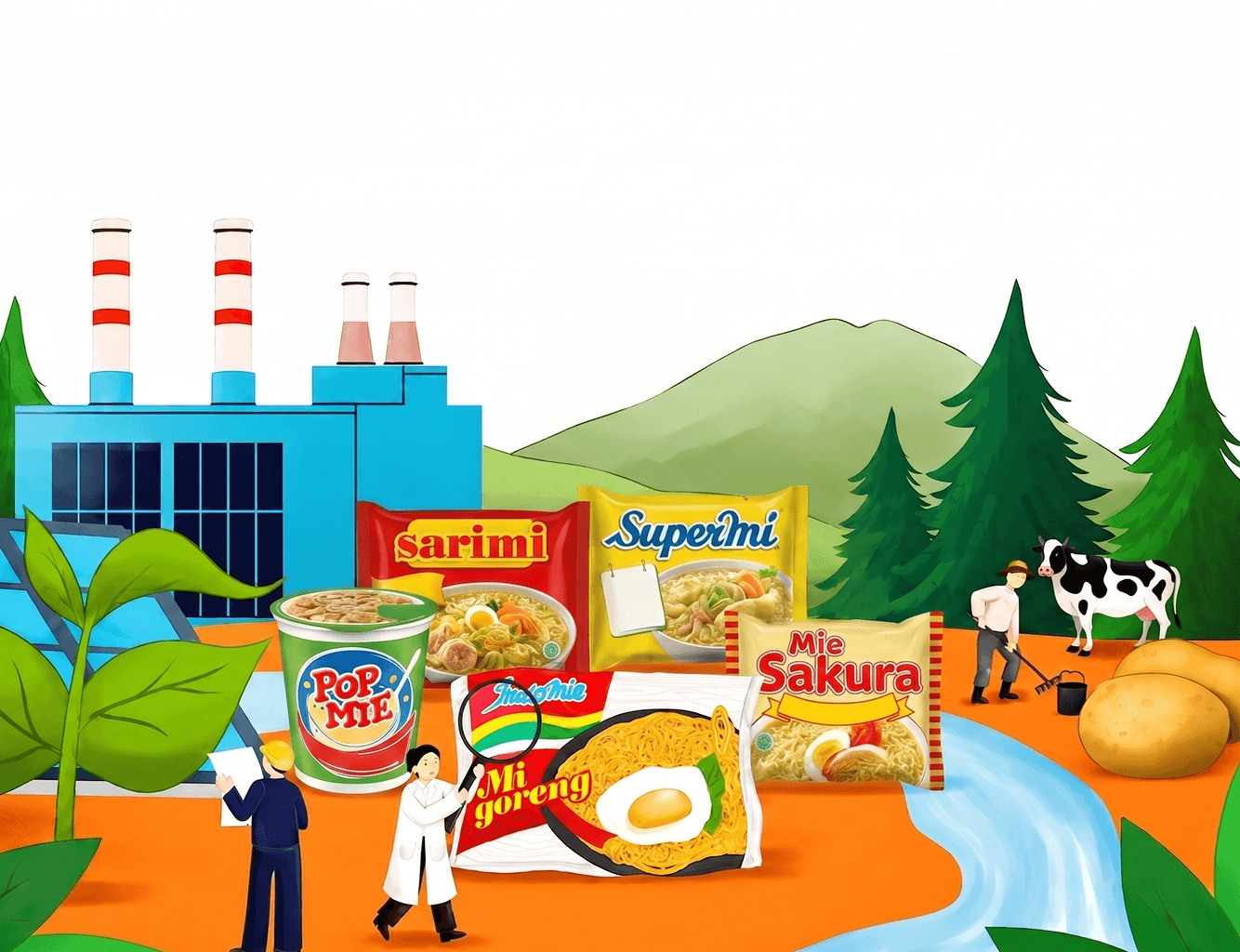 Ilustrasi Indofood